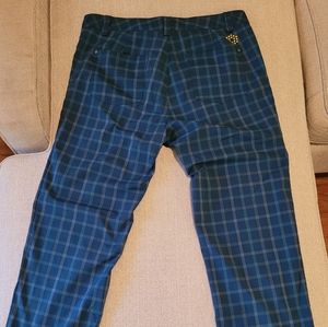 Puma plaid mens pants